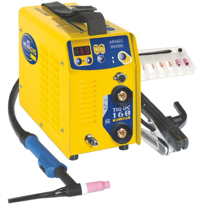 foto del prodotto saldatrice inverter professionale tig 160 dc lift gys