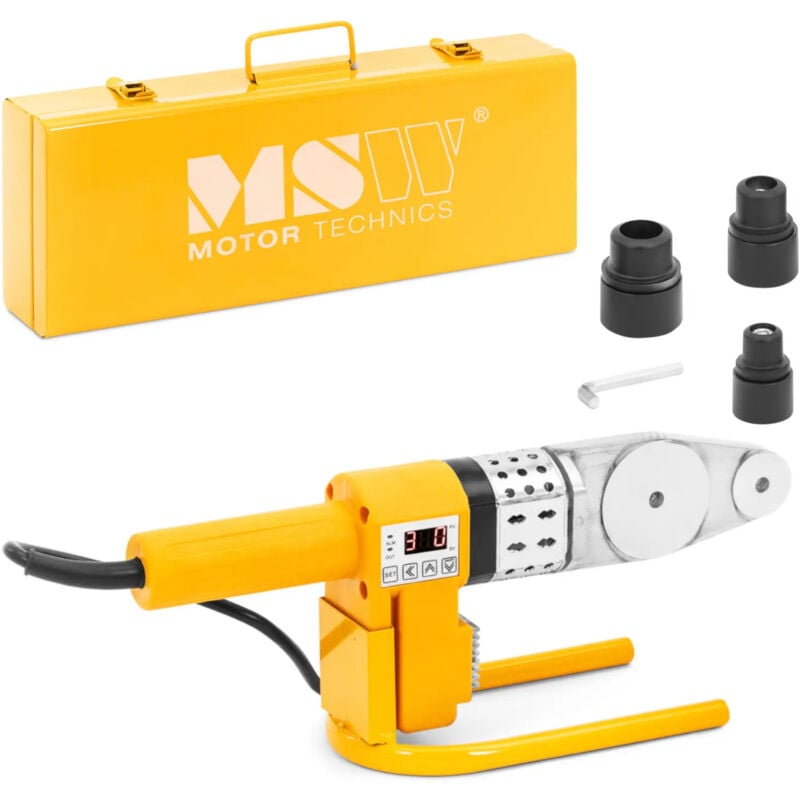 foto del prodotto saldatrice per tubi pp pb pe pv con diametro di 20 32 mm 300c 800 w set