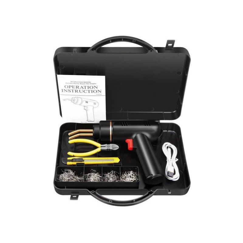 foto del prodotto saldatrice plastica ricaricabile saldatura saldatore a batteria 5000mah 07567
