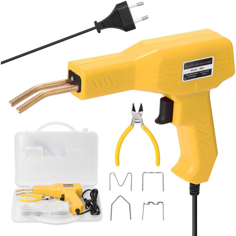 foto del prodotto saldatrice portatile per plastica da 50 w, pistola per saldatura in plastica, saldatrice portatile, pinzatrice a caldo per paraurti auto, saldatrice
