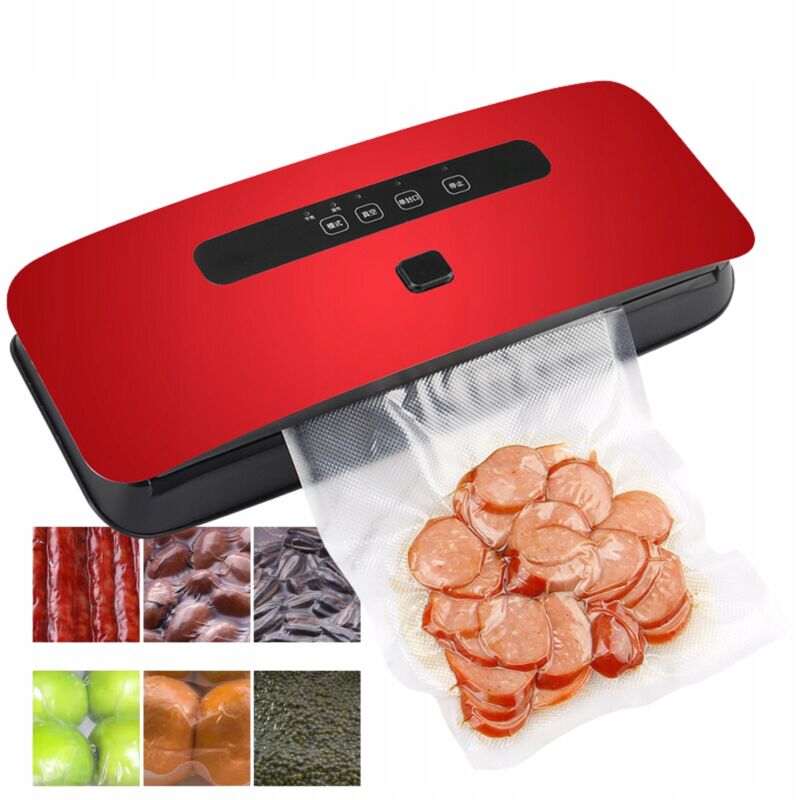 foto del prodotto saldatrice sottovuoto per confezionamento alimentare, confezionatrice 100w 110 buste in omaggio