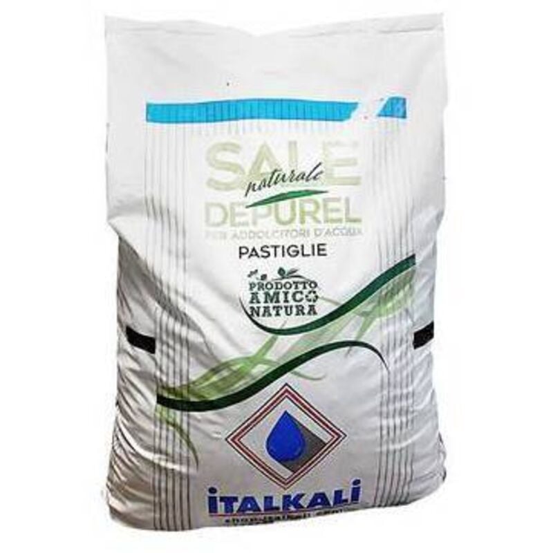 foto del prodotto sale addolcitori depurel in pastiglie misura 25 kg