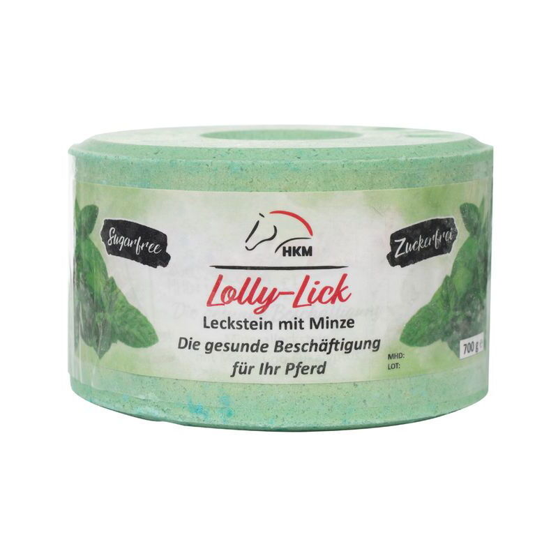 foto del prodotto sale da lecco per cavalli lolly lick gusto menta 700g 700 g