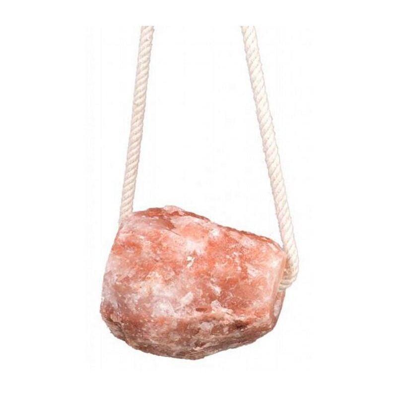 foto del prodotto sale rosa dell himalaya per cavalli in rullo da 2 kg con corda taglia unica
