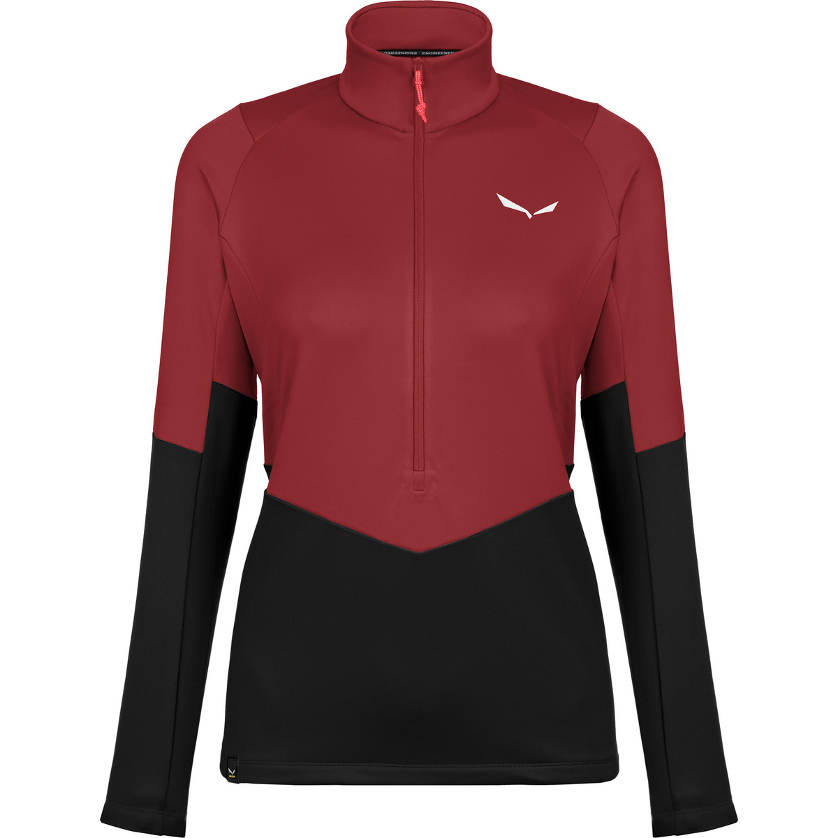 foto del prodotto salewa donna giacca in pile puez pl half zip fleece