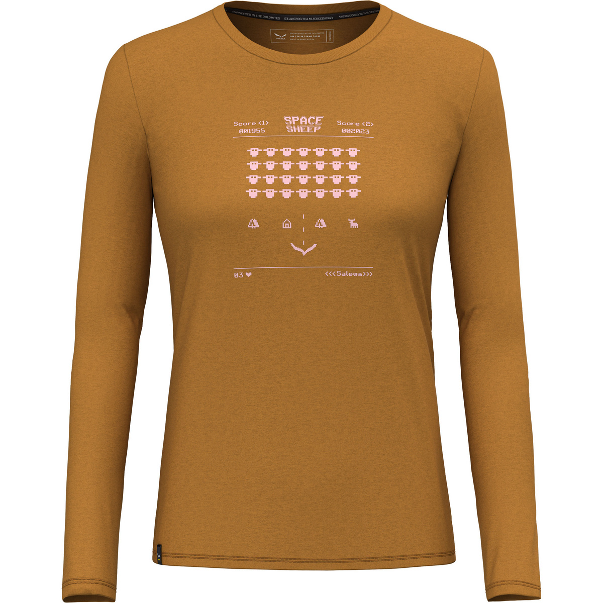 foto del prodotto salewa donna maglia a maniche lunghe pure space game am