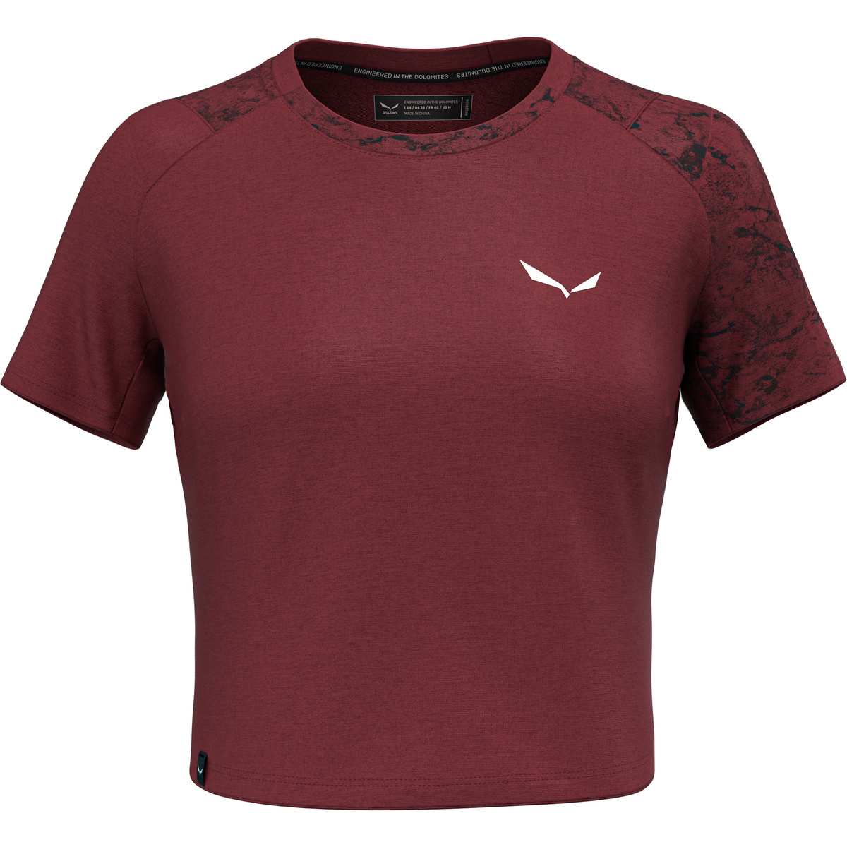 foto del prodotto salewa donna maglietta lavaredo hemp crop