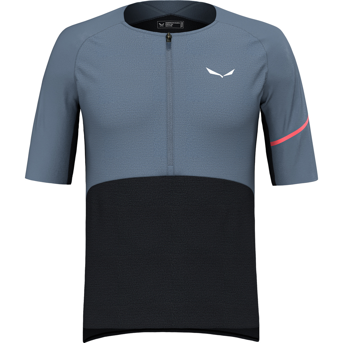 foto del prodotto salewa uomo maglia ciclismo 1 2 zip vento am