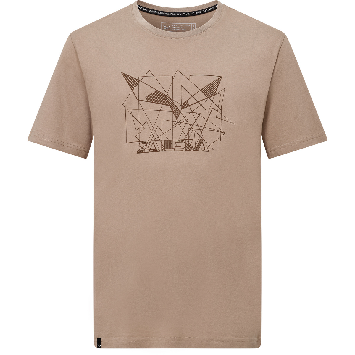 foto del prodotto salewa uomo maglietta eagle geometric