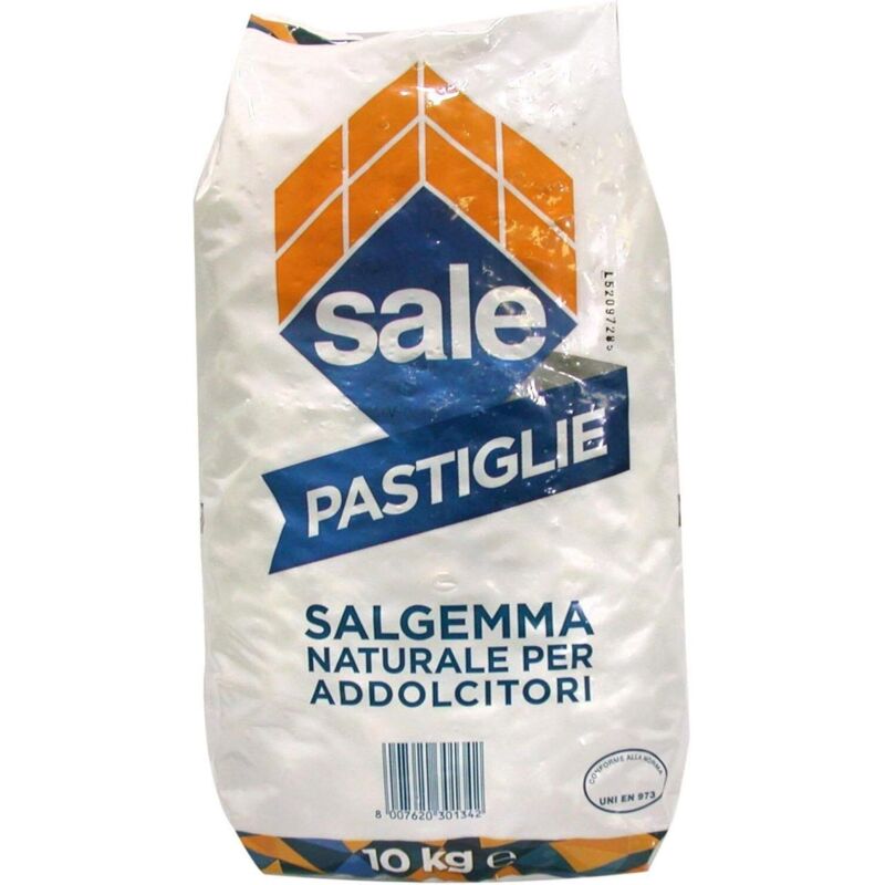 foto del prodotto salgemma in pastiglie naturale per addolcitore 10 kg - italkali