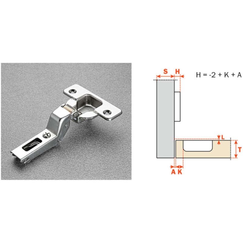 foto del prodotto salice cerniera c2abp99 collo alto 18 standard 50 pezzi