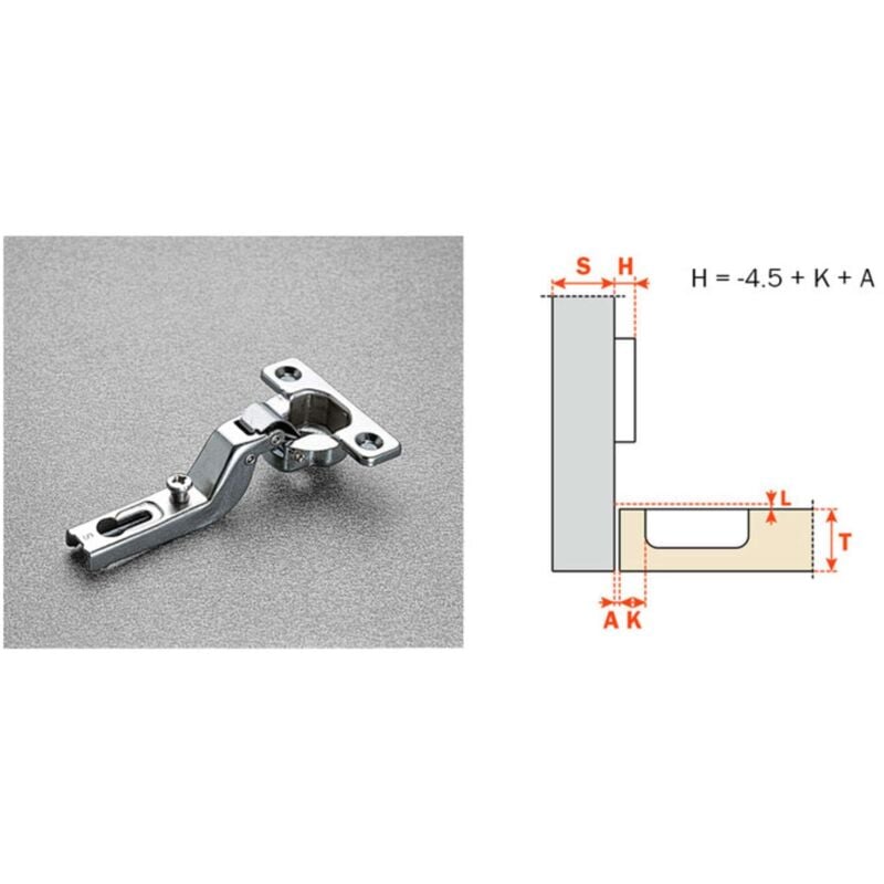 foto del prodotto salice cerniera mini c6a7s99 collo medio 9 25 pezzi