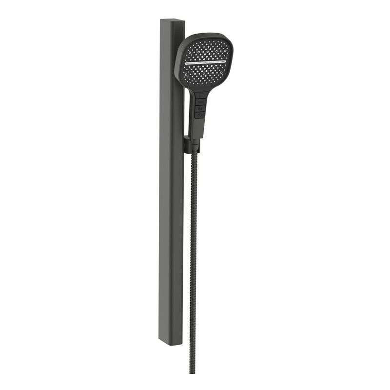 foto del prodotto saliscendi gungrey a 3 getti con pulsanti integrati serie mercurio