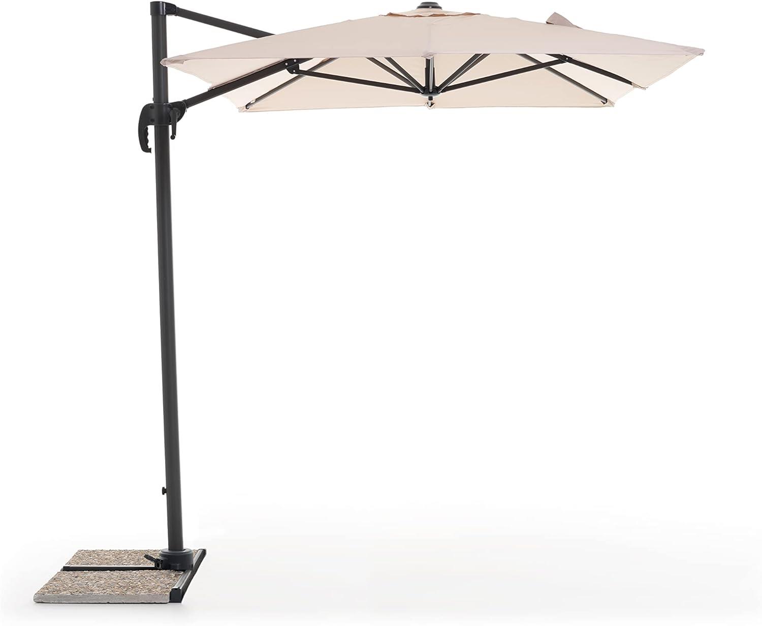 foto del prodotto salmar ombrellone verso 3 x 2 metri colore ecru