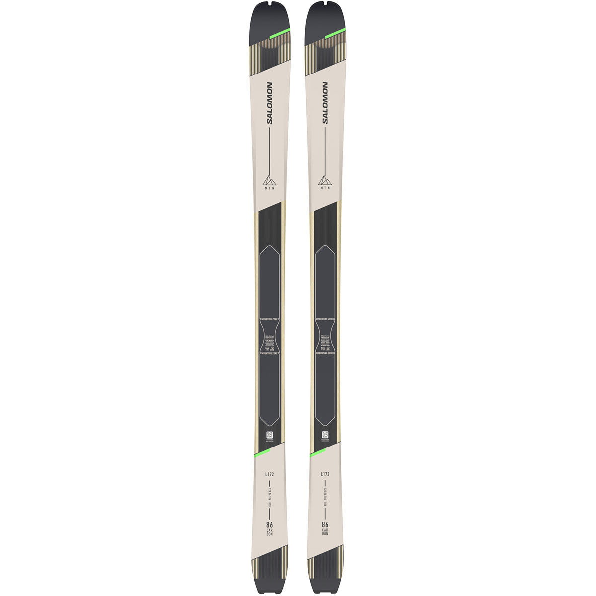 foto del prodotto salomon sci da sci alpinismo mtn 86 carbon 22 23