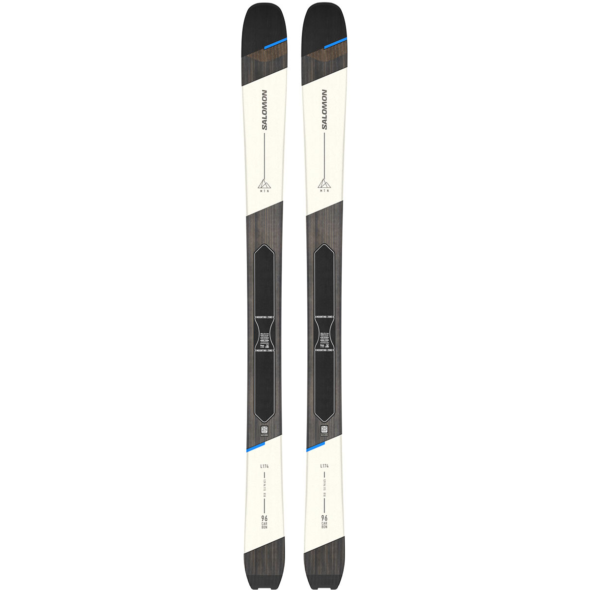 foto del prodotto salomon sci da sci alpinismo mtn 96 carbon 22 23