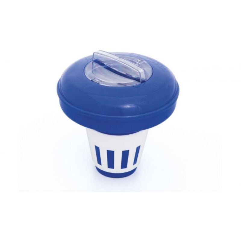 foto del prodotto salone bestway 58071 dispenser distributore galleggiante chimico per cloro in pasticche adatto per piscina piscine