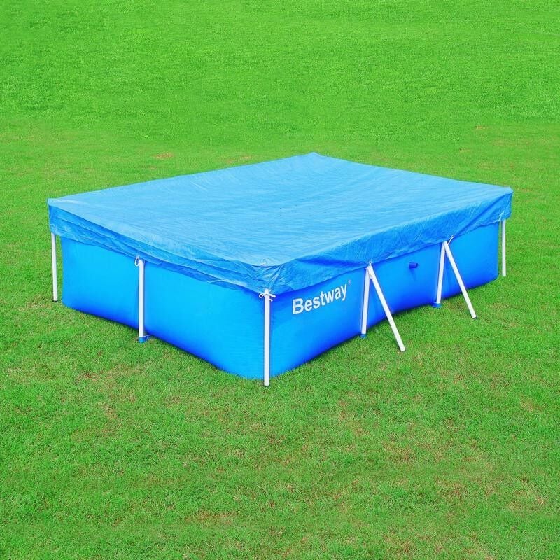 foto del prodotto salone bestway 58105 top telo di copertura copripiscina 259x170 cm per piscine fuori terra con telaio in pe