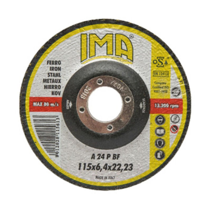 foto del prodotto salone ima minidisco x ferro per sbavare d.115x6,4. prezzo per 1 pezzo.