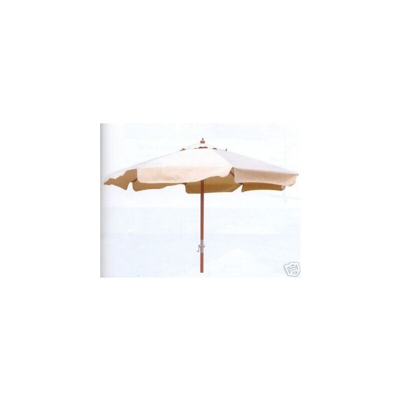 foto del prodotto salone ombrellone in legno pregiato island cm. 200 x 300 mt. 3x2 ecru 