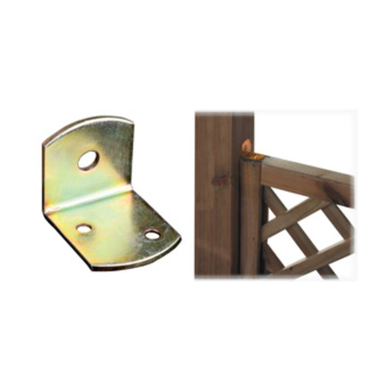 foto del prodotto salone piastra angolare acciaio tropicalizzato art. 731 mm.30x30x36. prezzo per 1 pezzo.