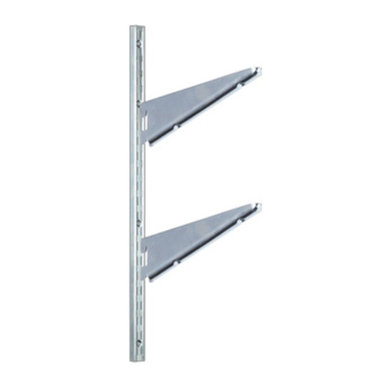 foto del prodotto salone reggimensola 2 ganci art. 2770 cm.30 bianca. prezzo per 1 pezzo.