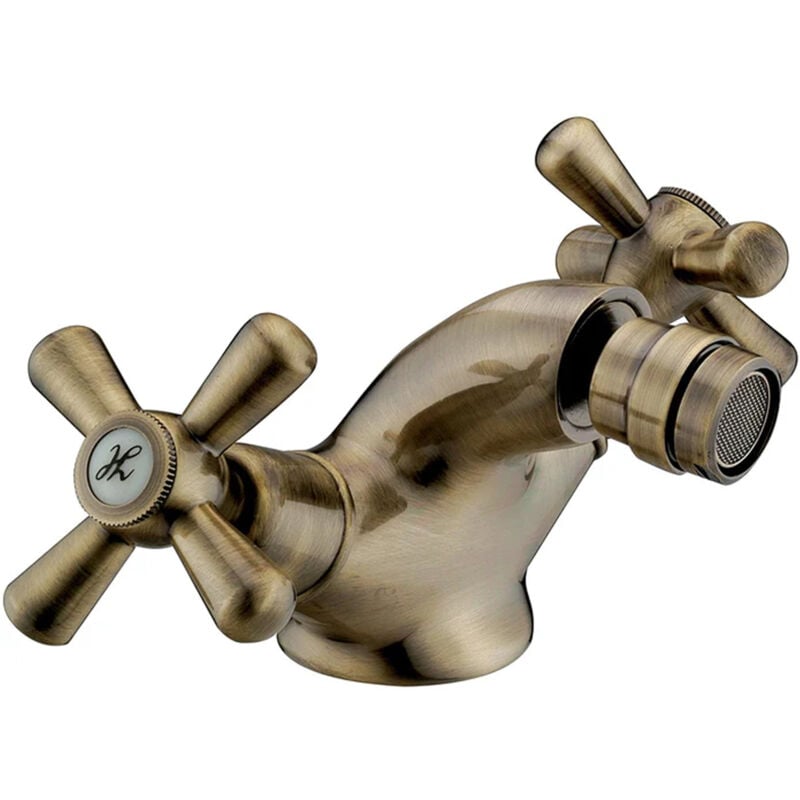foto del prodotto salone rubinetto miscelatore per bidet in ottone bronzato serie sofia per bagno 7207