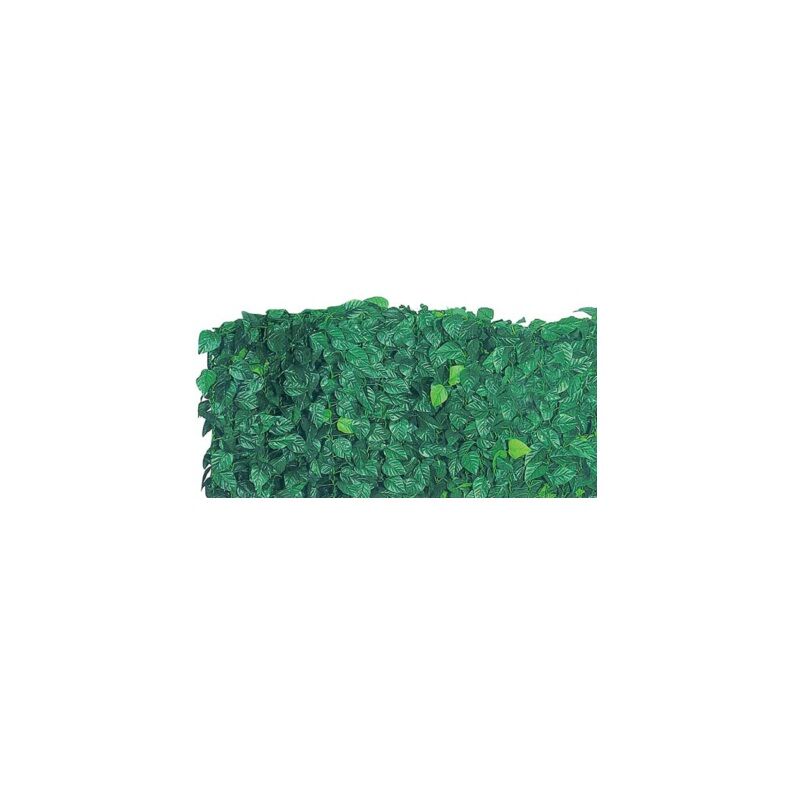 foto del prodotto salone siepe artificiale ombreggiante sempreverde lauro cm. 100x20 mt.