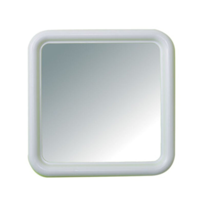 foto del prodotto salone specchio mod. silvia bianco cm.50x50 a.328