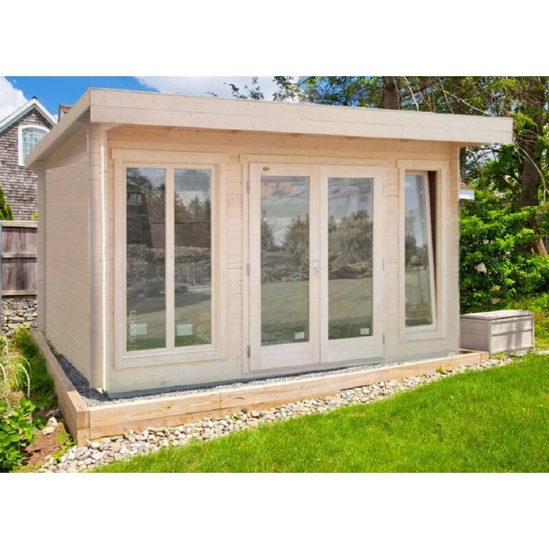 foto del prodotto salone srl casetta carla in legno nordico 408x268 con pavimento