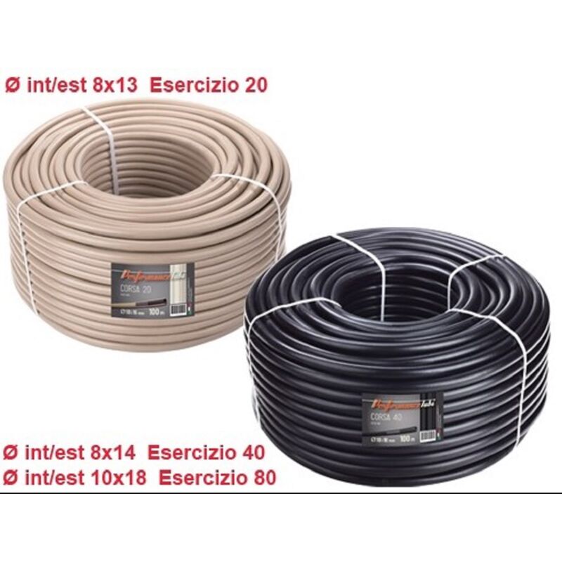 foto del prodotto salone srl tubo in pvc per irrorazione 100mt 40 120 p