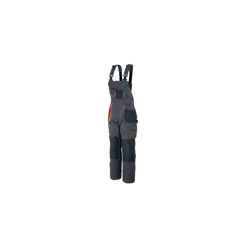 foto del prodotto salopette da lavoro canvas 48340 260 gr. 85 poliestere 35 cotone con inserti antiabrasione taglia xxxl