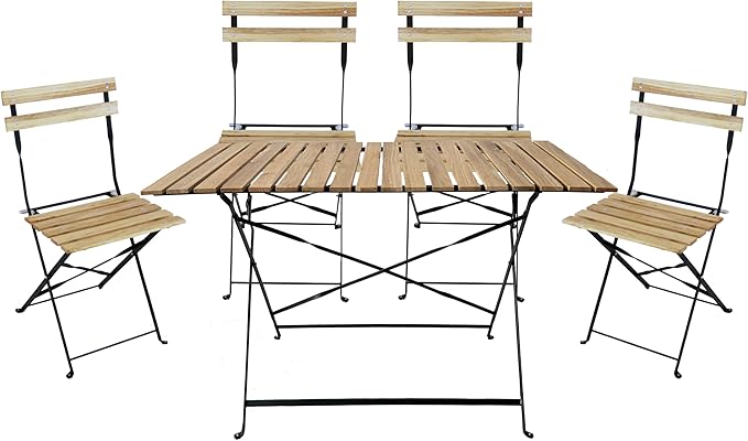 foto del prodotto salotto set da giardino coco double, con tavolo e 4 sedie