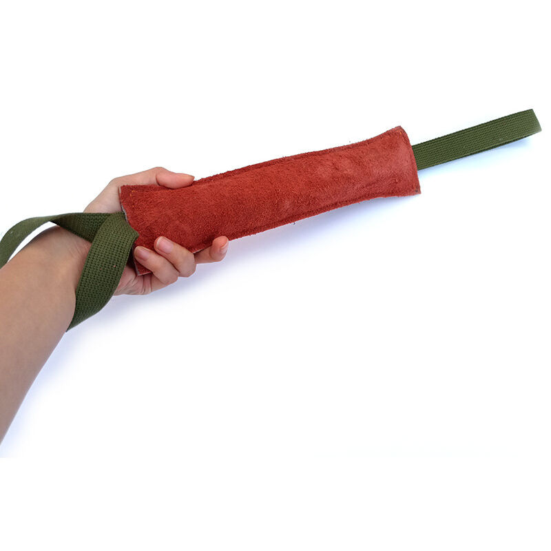 foto del prodotto salsiccia indistruttibile per cani da 30 cm con 2 manici, giocattolo per cani con manichetta antincendio, salsiccia extra forte. 6,7 cm 30 cm