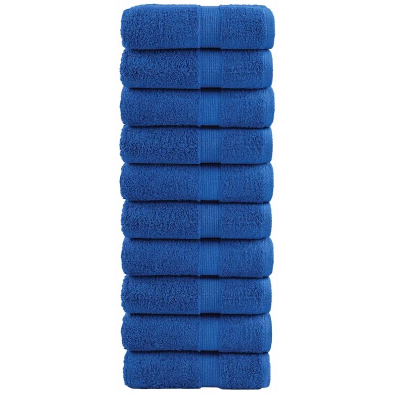 foto del prodotto salviette solund 10 pz blu 30x30 cm 600gsm vidaxl