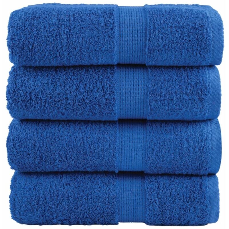 foto del prodotto salviette solund 4 pz blu 30x30 cm 600gsm vidaxl
