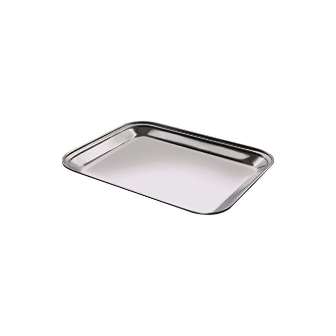 foto del prodotto salvinelli vassoio in acciaio 18 10 rettangolare 45x36cm salvi