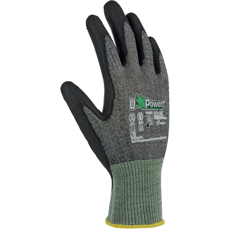 foto del prodotto samba guanti lavoro antifortunistica nylon touchscreen grigio 10 xl u power