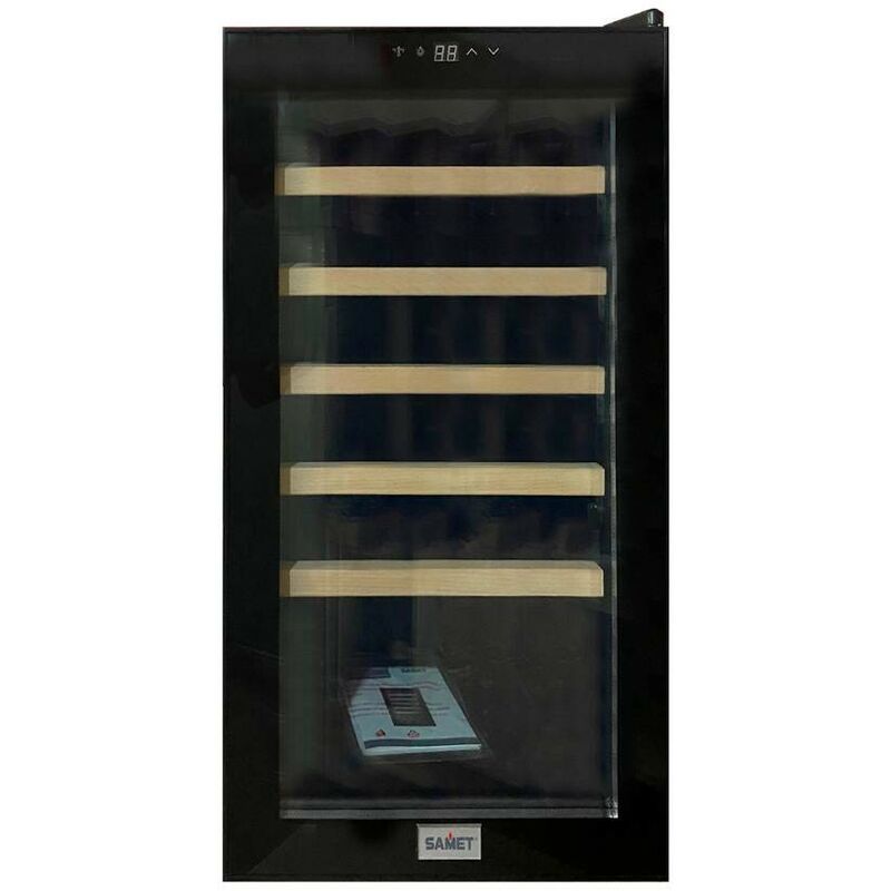 foto del prodotto samet cantina per vino defrost nera 91 litri cantina95