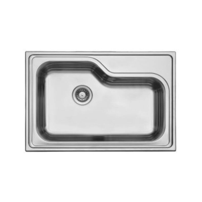 foto del prodotto samet lavello da cucina dxt840 monovasca 84x56 effez