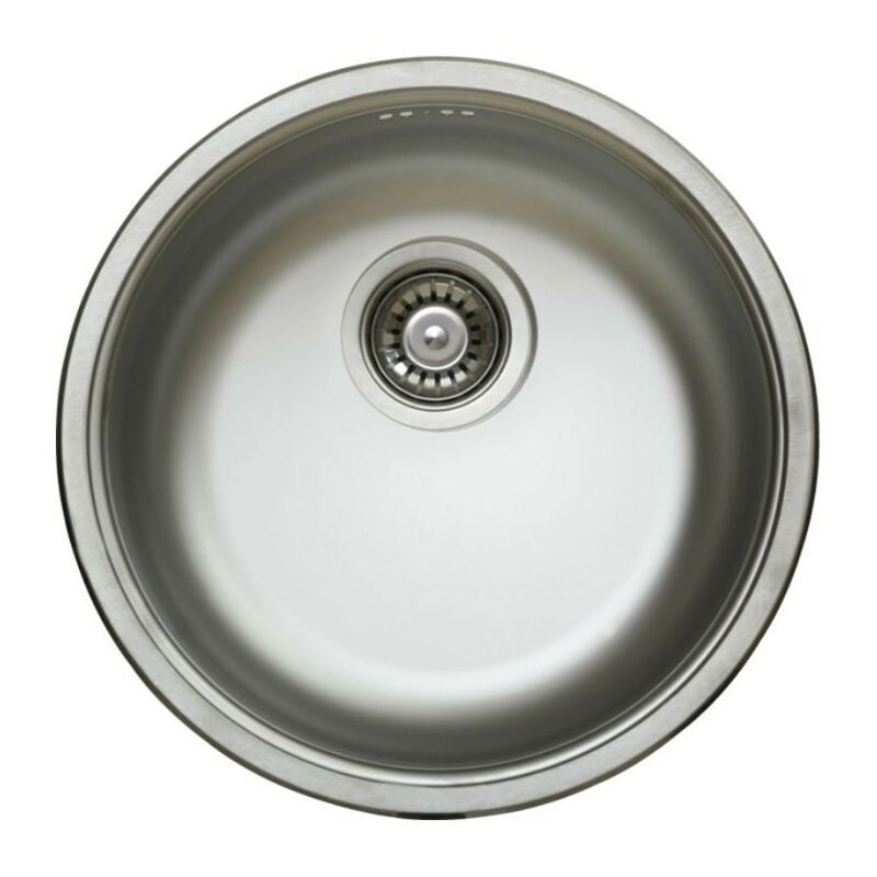 foto del prodotto samet lavello rotondo a pozzetto diametro 43,5 cm superficie lucida rondo 