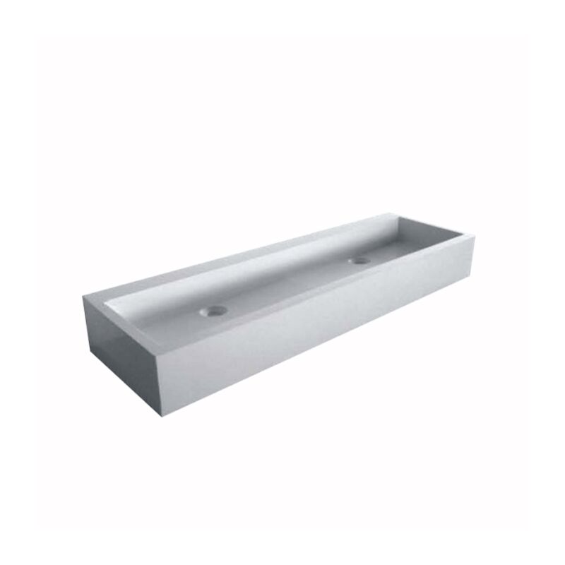 foto del prodotto samoa ii lavabo rettangolare da appoggio lavabo