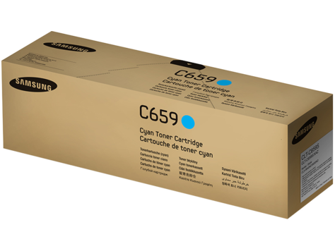 foto del prodotto samsung cartuccia toner ciano originale hp clt c659s