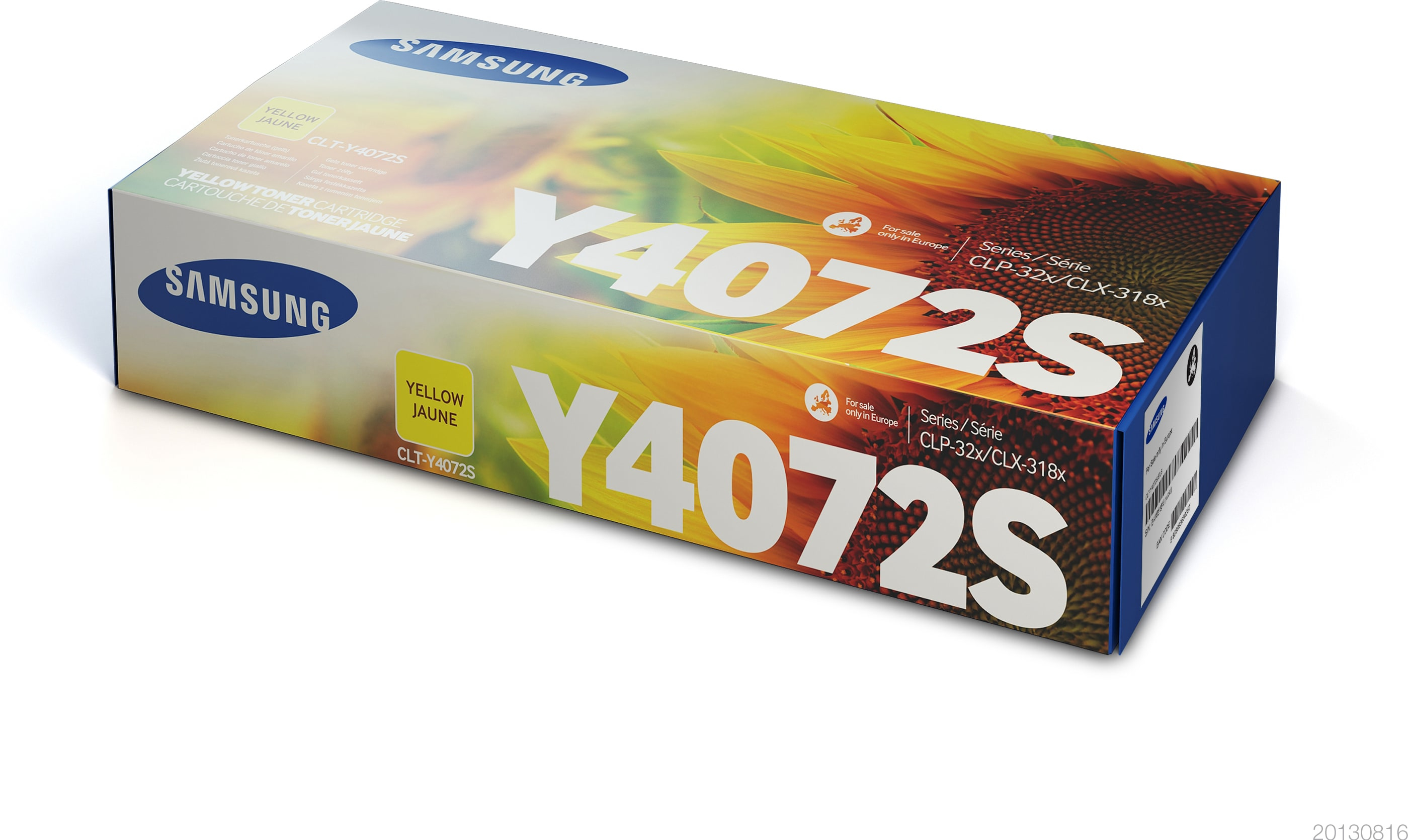 foto del prodotto samsung cartuccia toner giallo originale hp clt y4072s