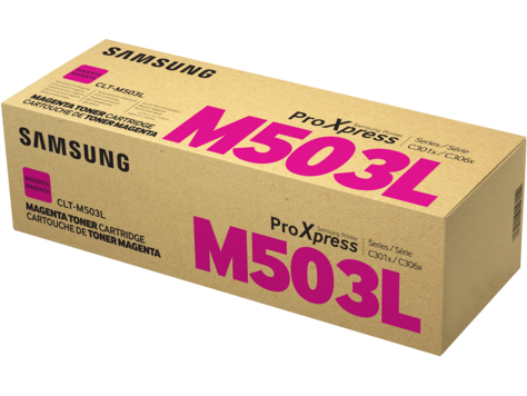 foto del prodotto samsung cartuccia toner magenta originale hp clt m503l ad alta capacit 