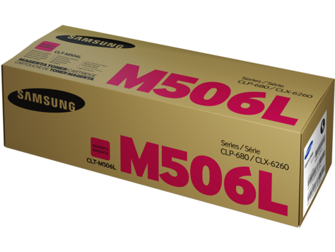foto del prodotto samsung cartuccia toner magenta originale hp clt m506l ad alta capacit 