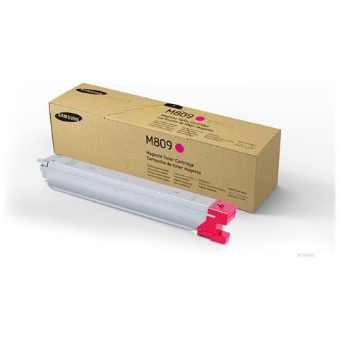foto del prodotto samsung cartuccia toner magenta originale hp clt m809s