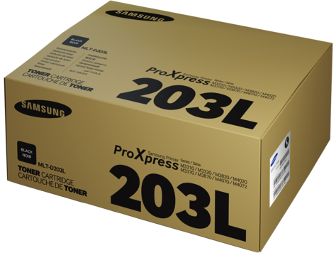 foto del prodotto samsung cartuccia toner nero a resa elevata mlt d203l
