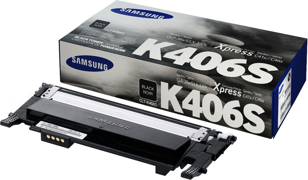 foto del prodotto samsung cartuccia toner nero originale hp clt k406s