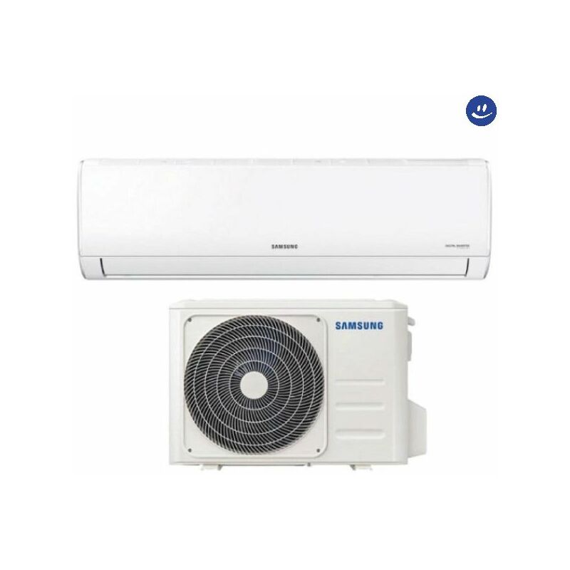 foto del prodotto samsung climatizzatore condizionatore monosplit inverter modello ar35 r32 unit interna unit esterna 9000 btu a a 
